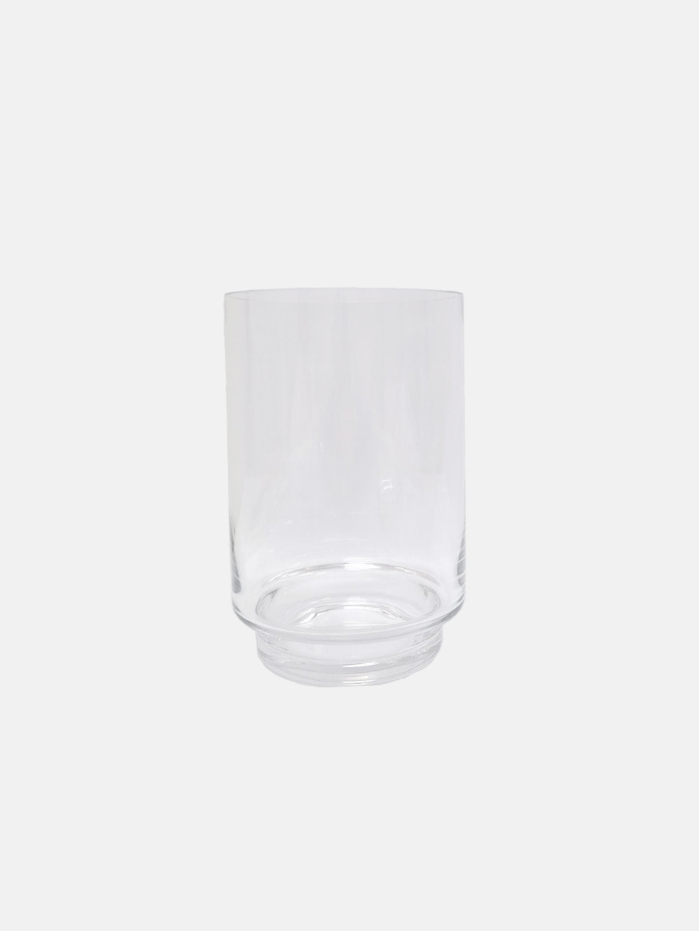 Clear Glass Hurricane Vase (M)
