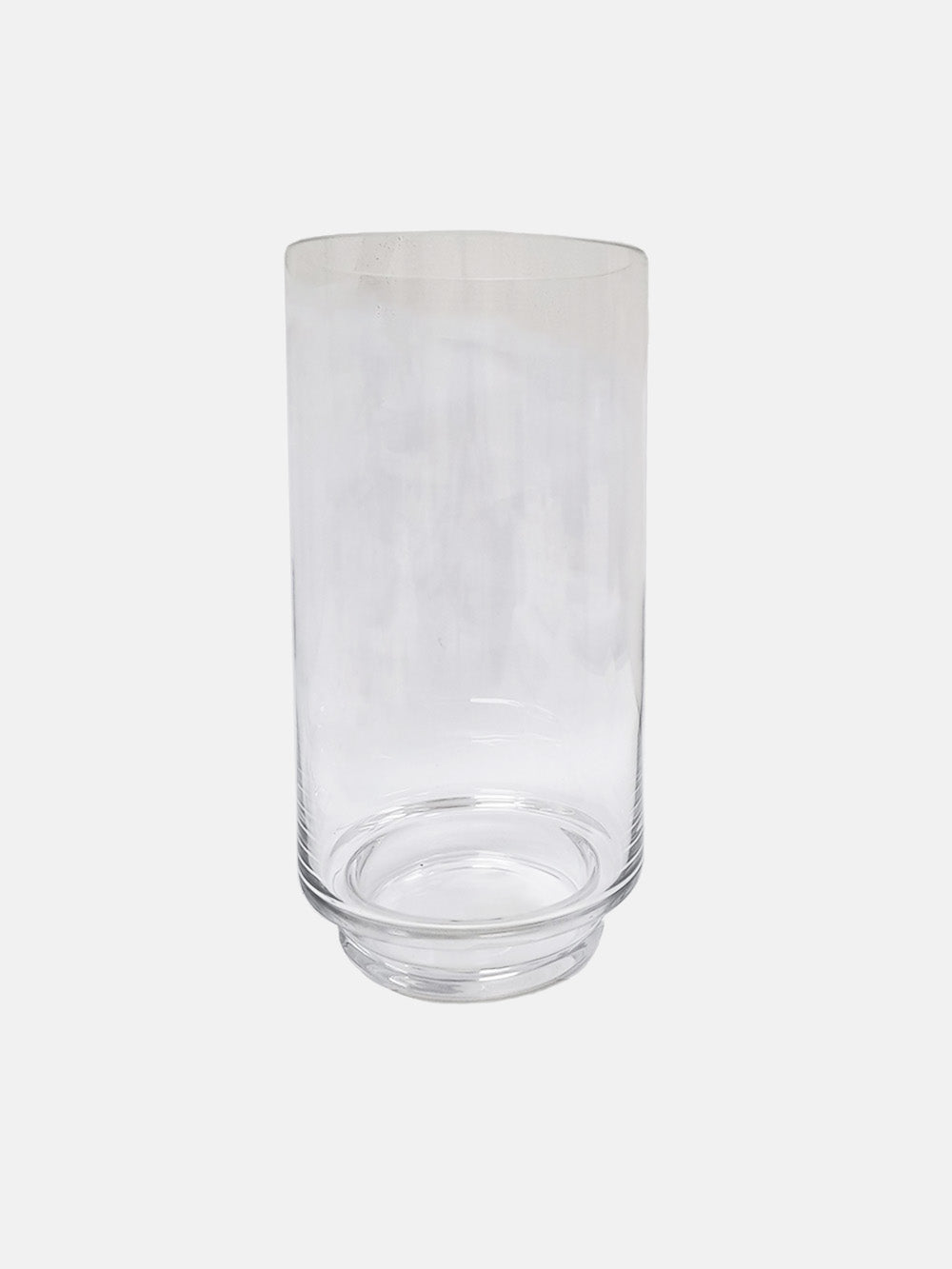 Clear Glass Hurricane Vase (L)