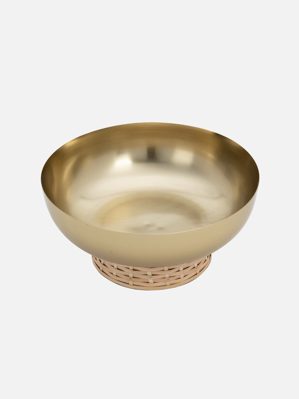 Large Footed Golden Bowl