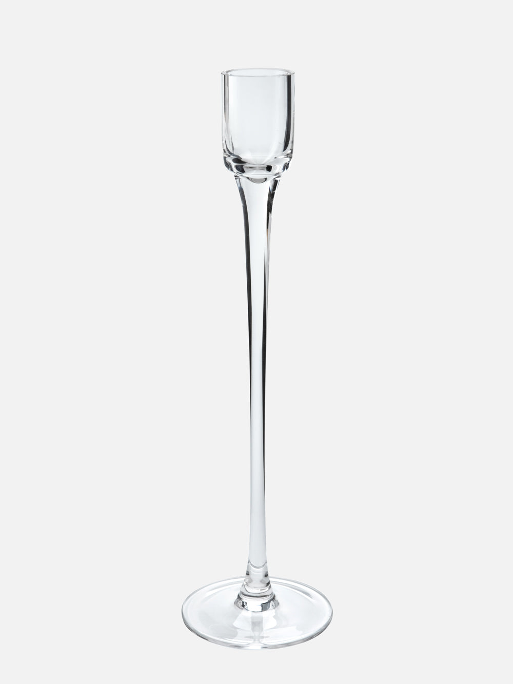 Glass Taper Candle Holder (L)