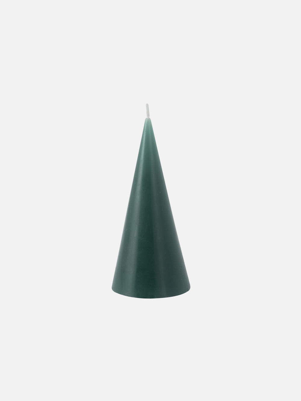 Green Golden Cone Candle M