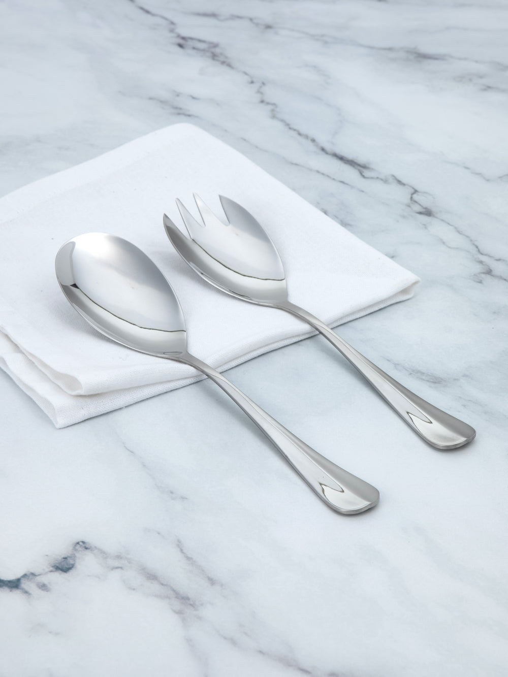 2-Piece Stainless-Steel Serving Spoons Set