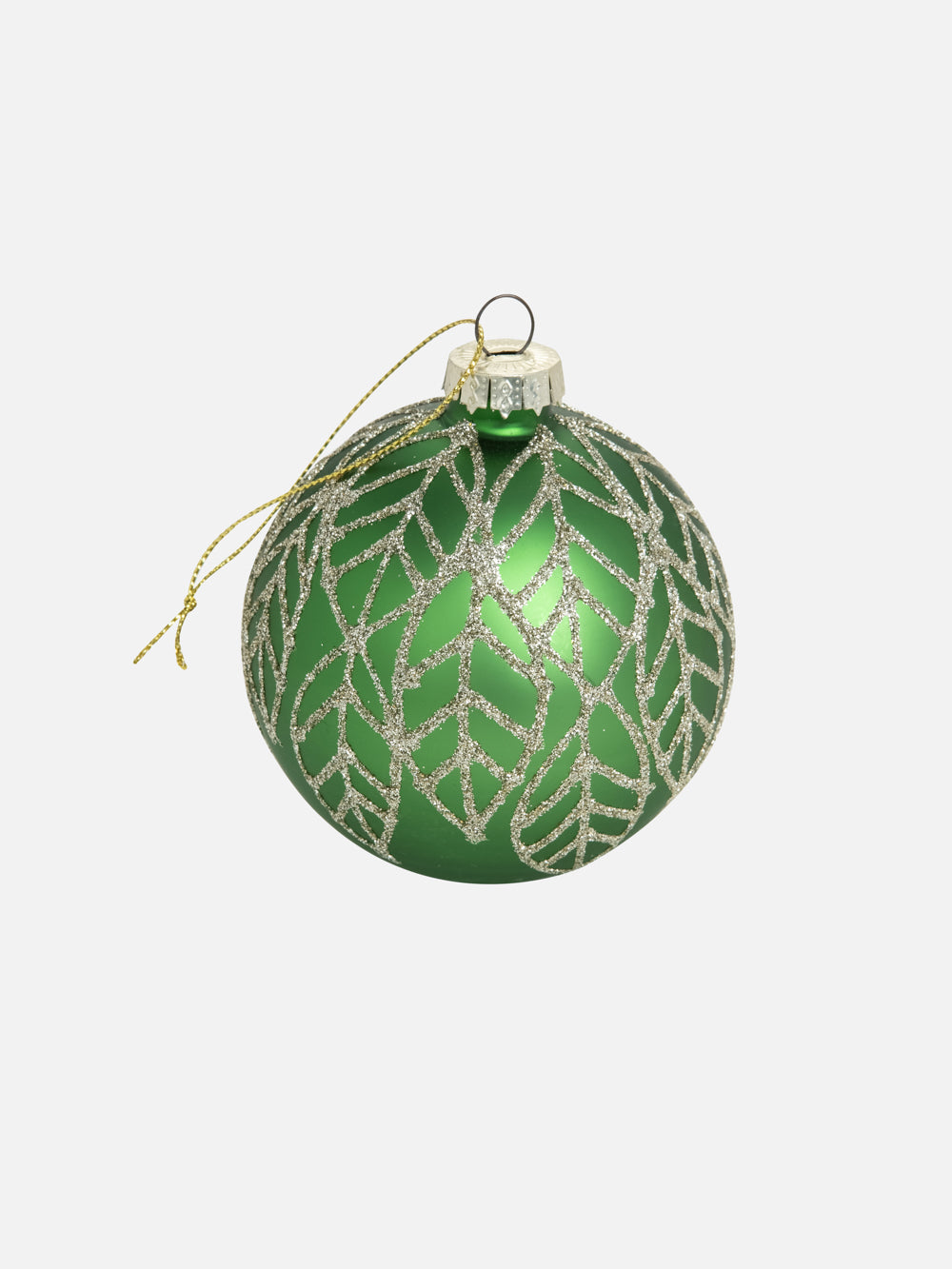 Gold& green Forest Ornament