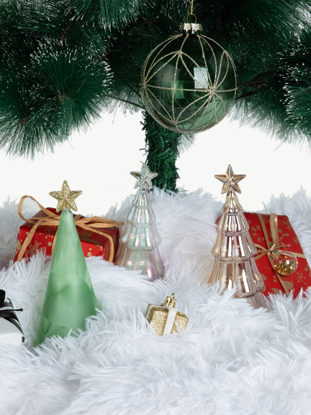 Christmas gift tree Ornaments SET - 4 PCS