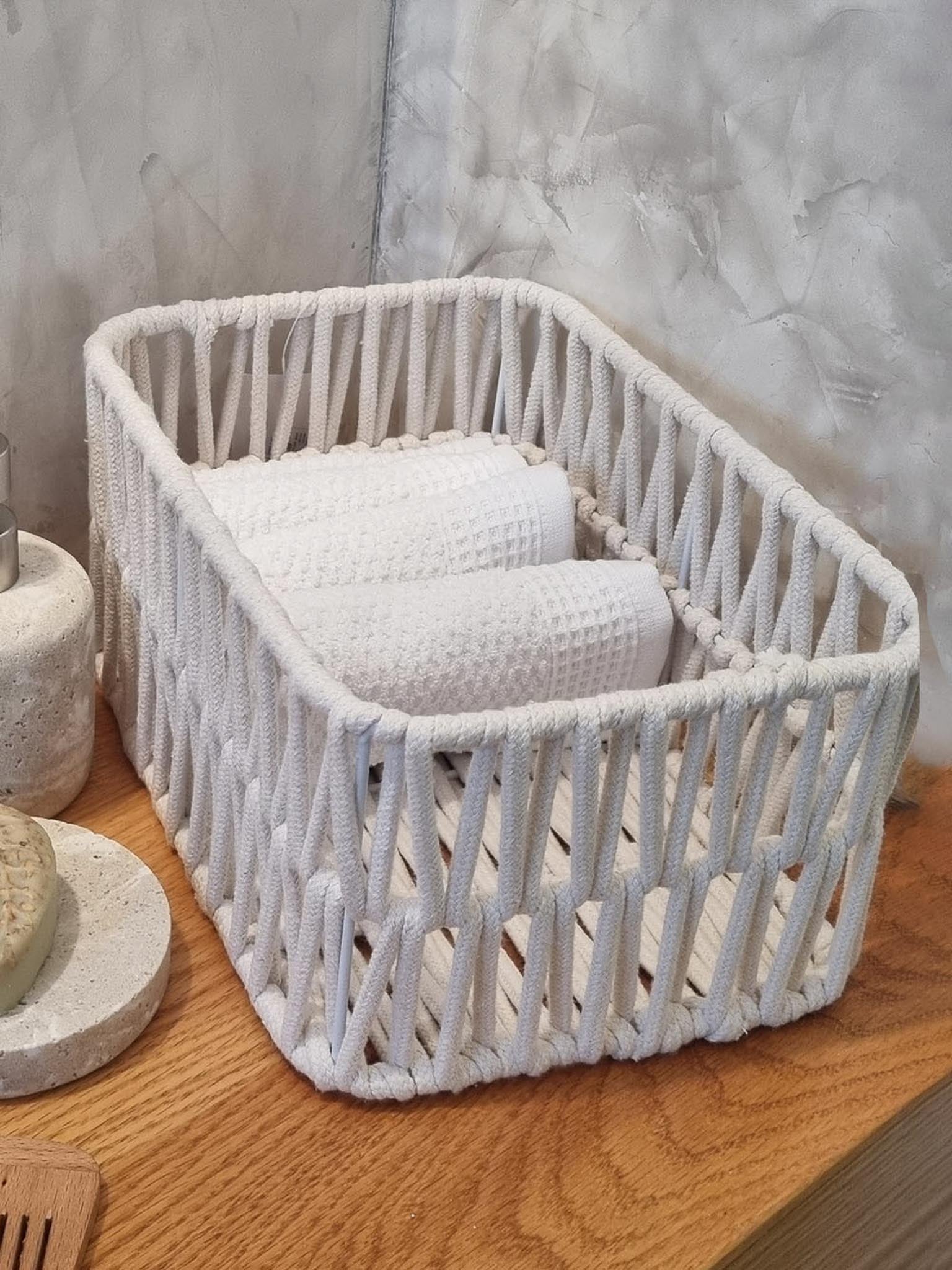 Molly Grid Storage Basket