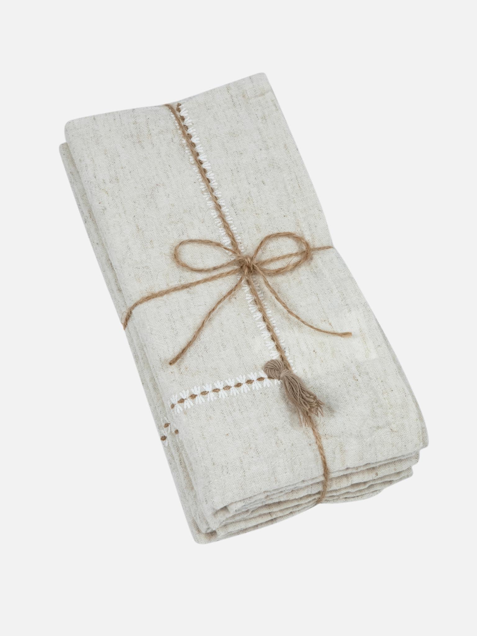 Natural Napkin Set 40x40cm