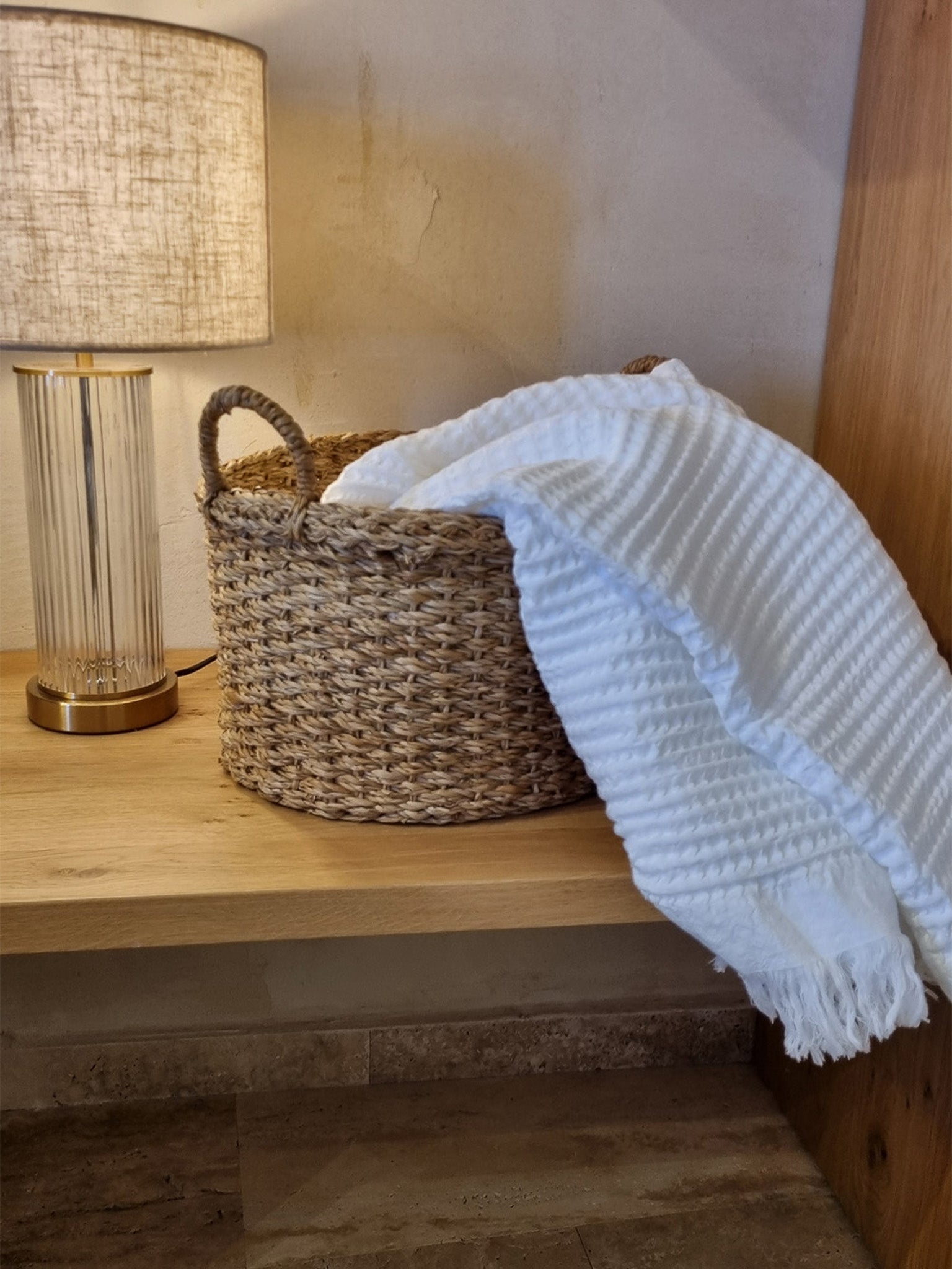 Razul Oval Straw Basket