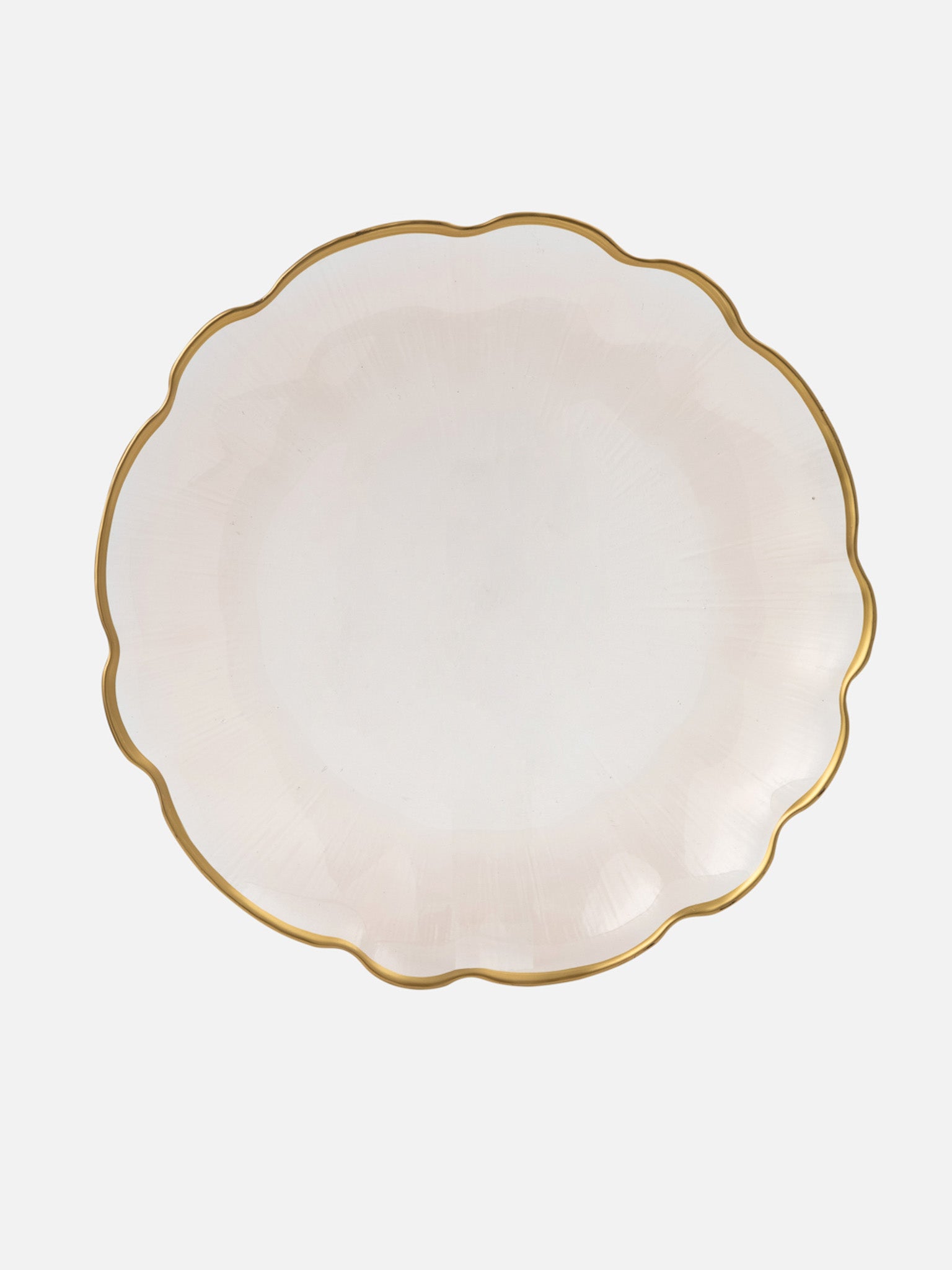 Elegant Glass Dinner Plate