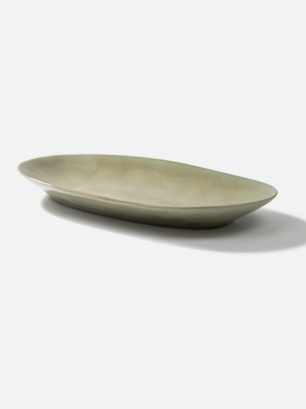 Matcha Ceramic Serving Plate - L