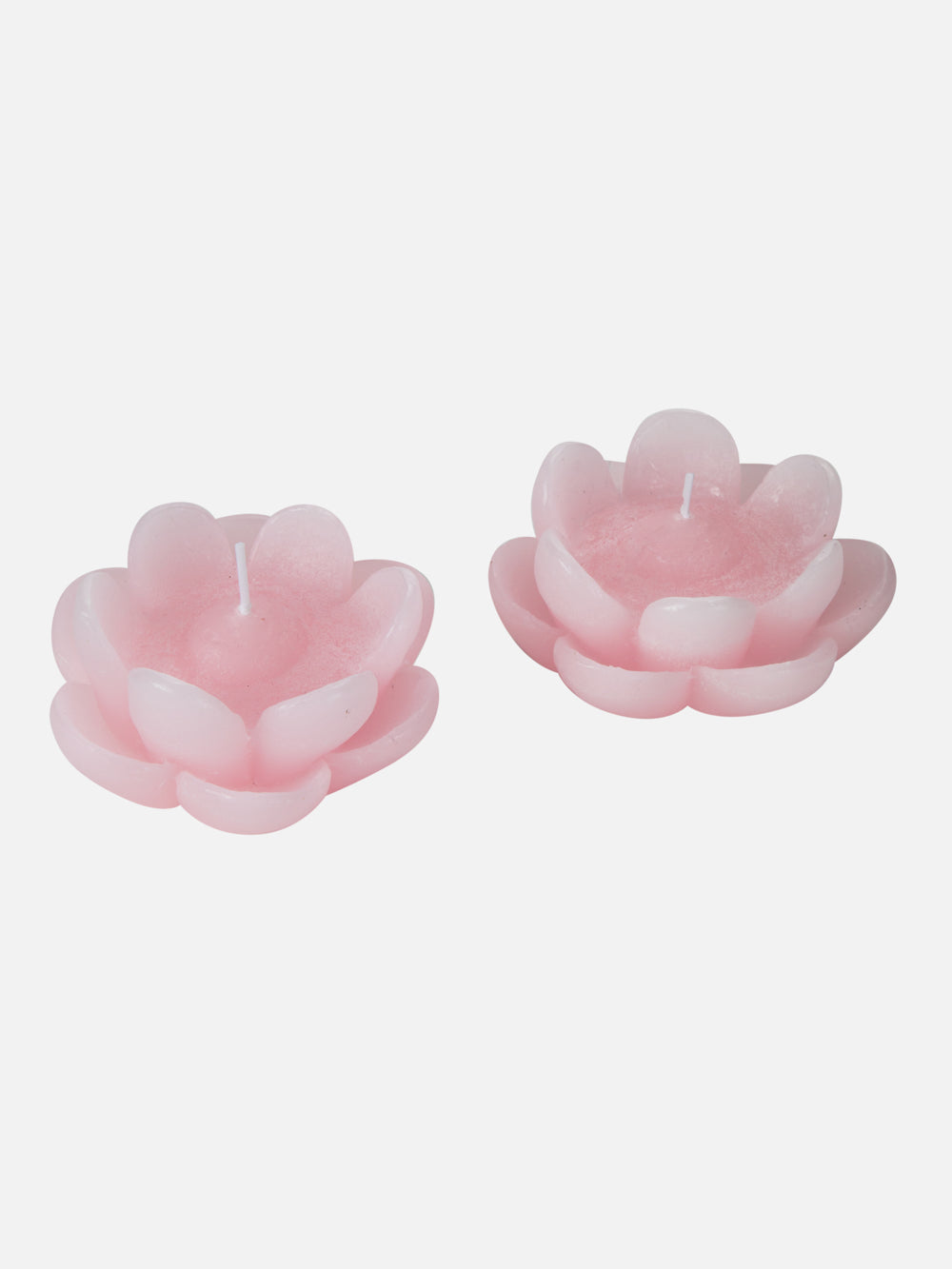 Flower Candles, Set of 2