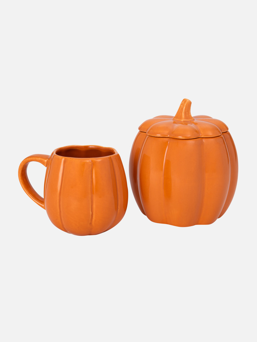 CERAMIC PUMPKIN JAR