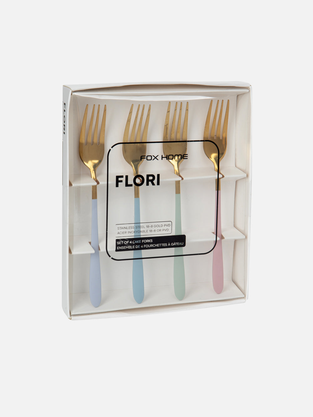 Flori 4-Piece Appetizer Fork Set