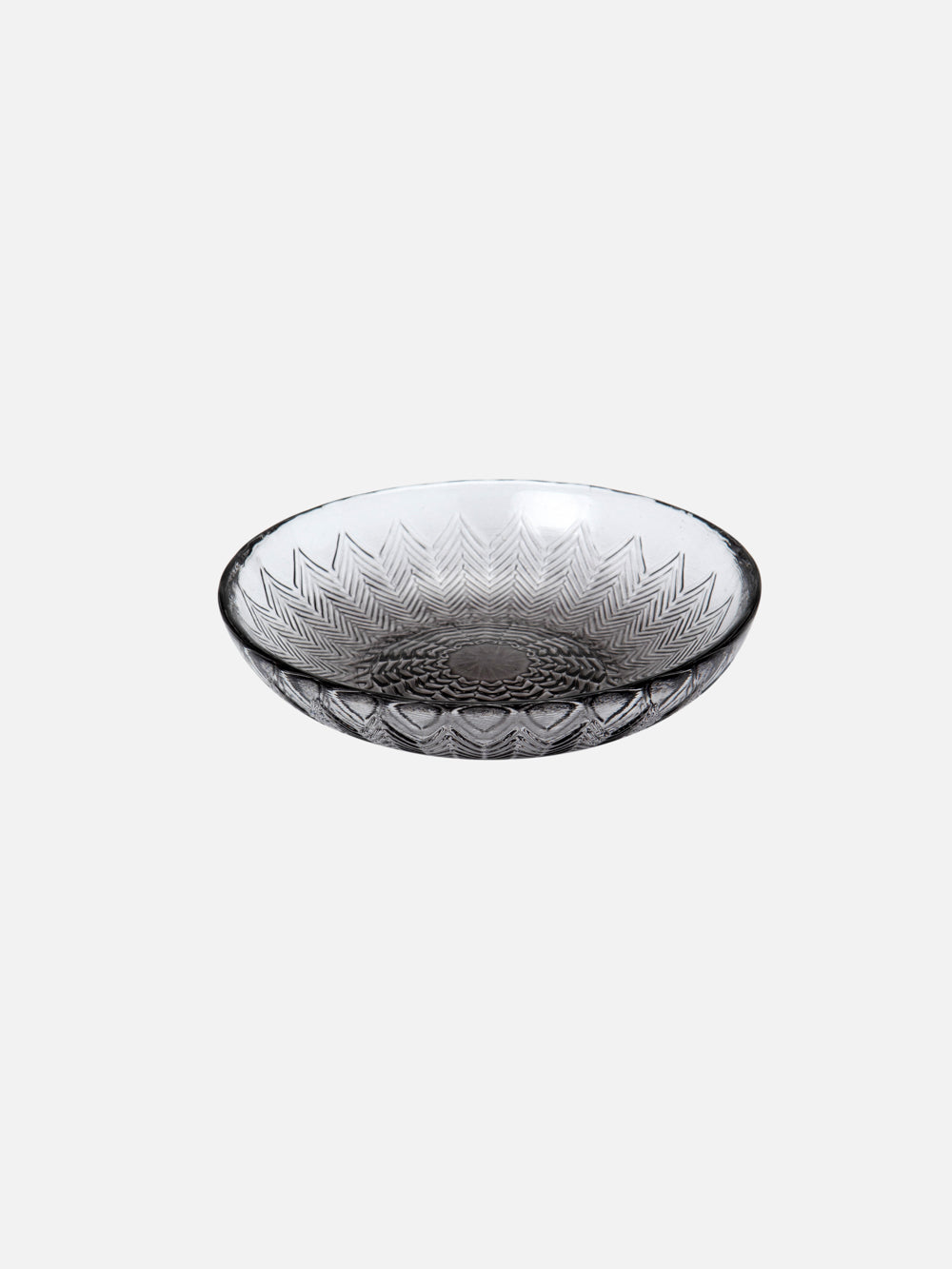 GLASS SOAP DISH 0.8X4.5IN