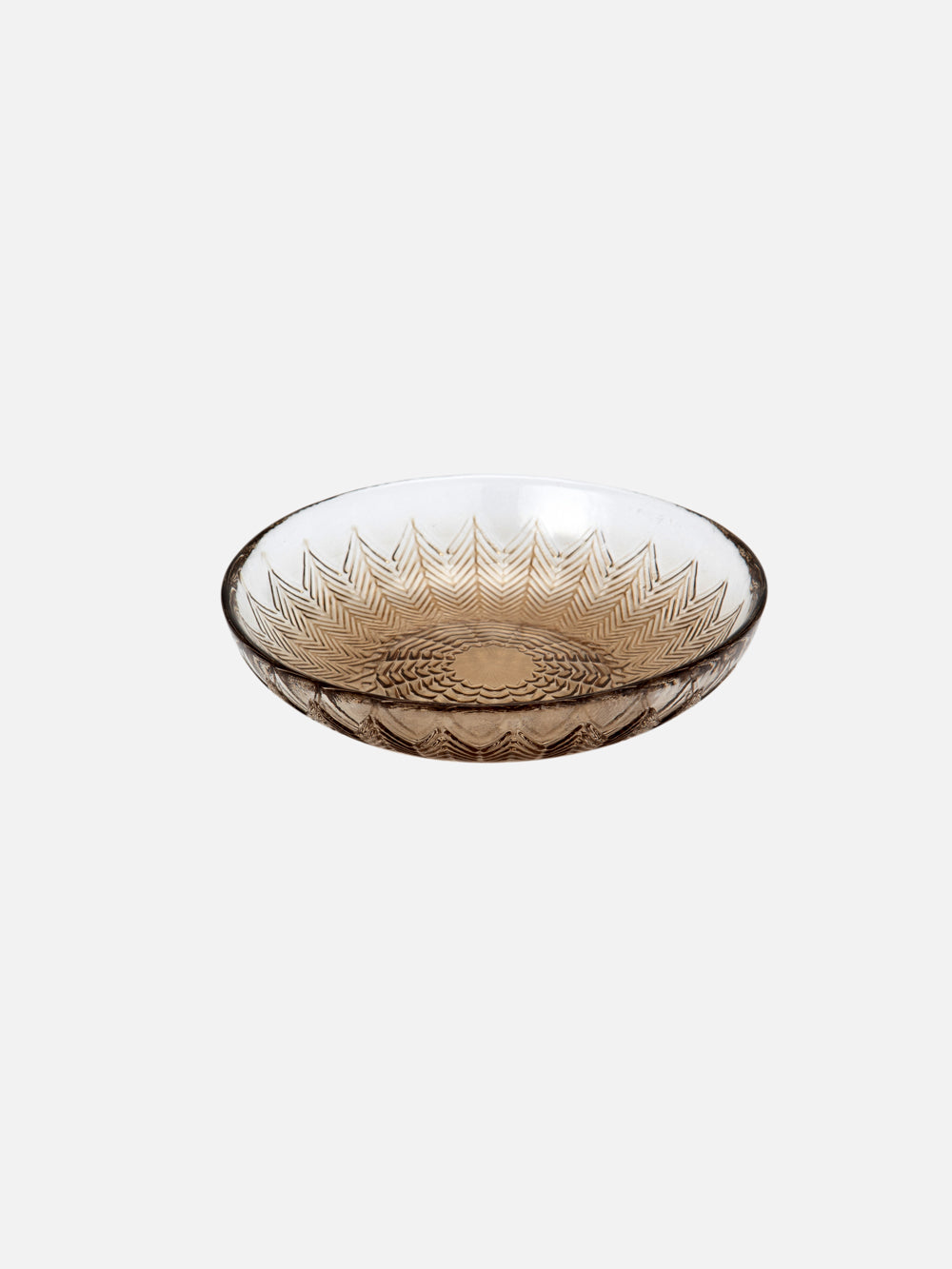 GLASS SOAP DISH 0.8X4.5IN