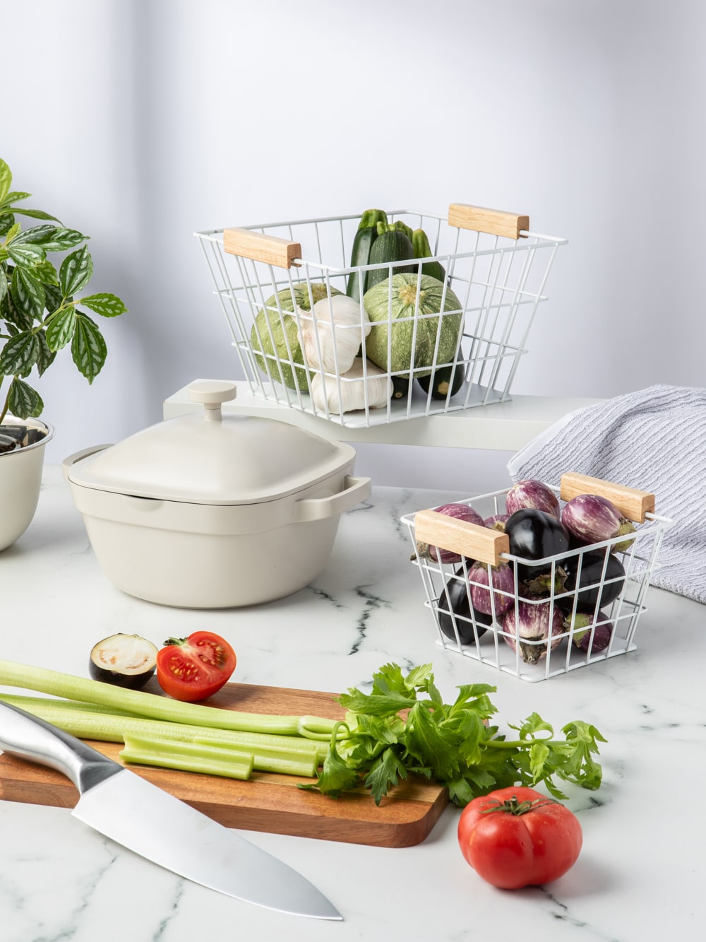 Square Non-Stick Pot 8" | 98 fl oz