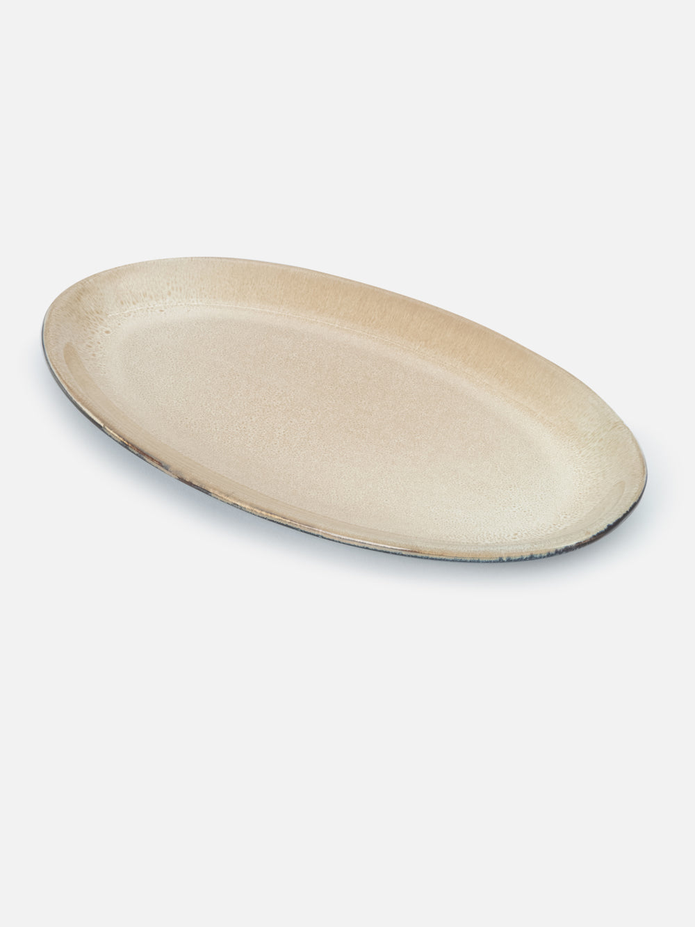 OVAL PLATE MARBLE 13.4cm