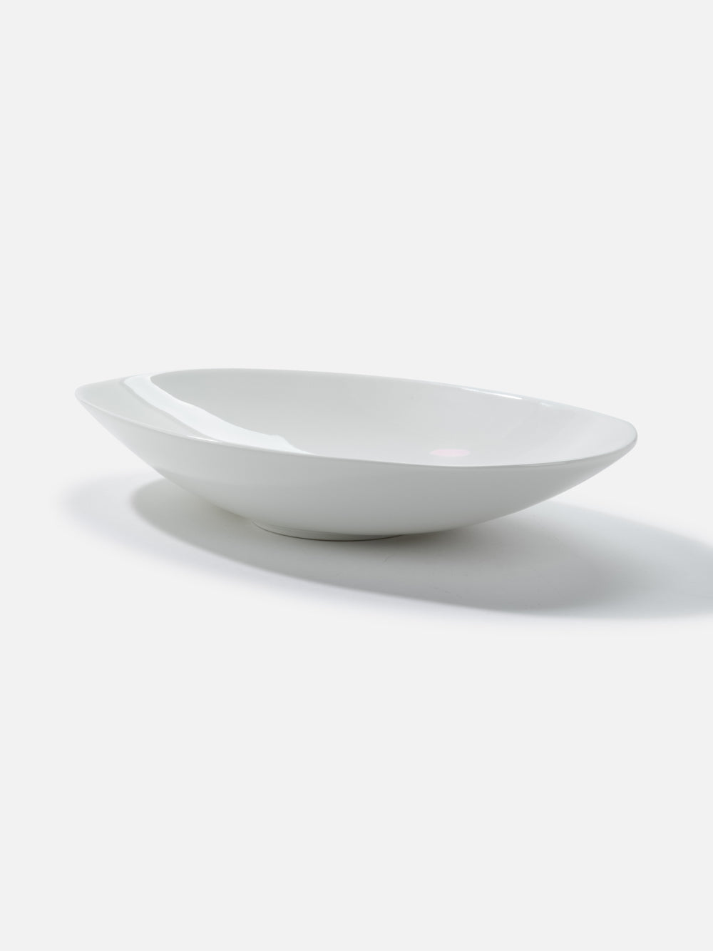 Classic White Serving Bowl  13.8X7.5in