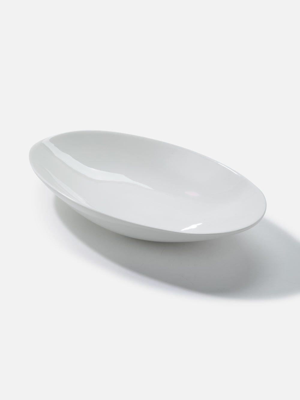 Classic White Serving Bowl  13.8X7.5in