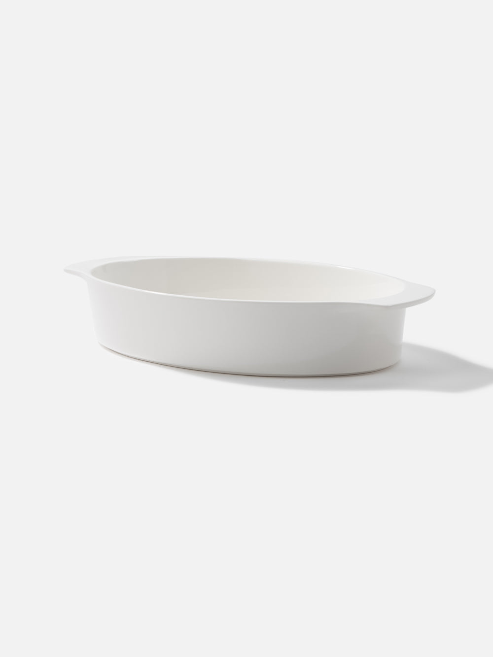 Classic White Oval Oven Dish 12X7in