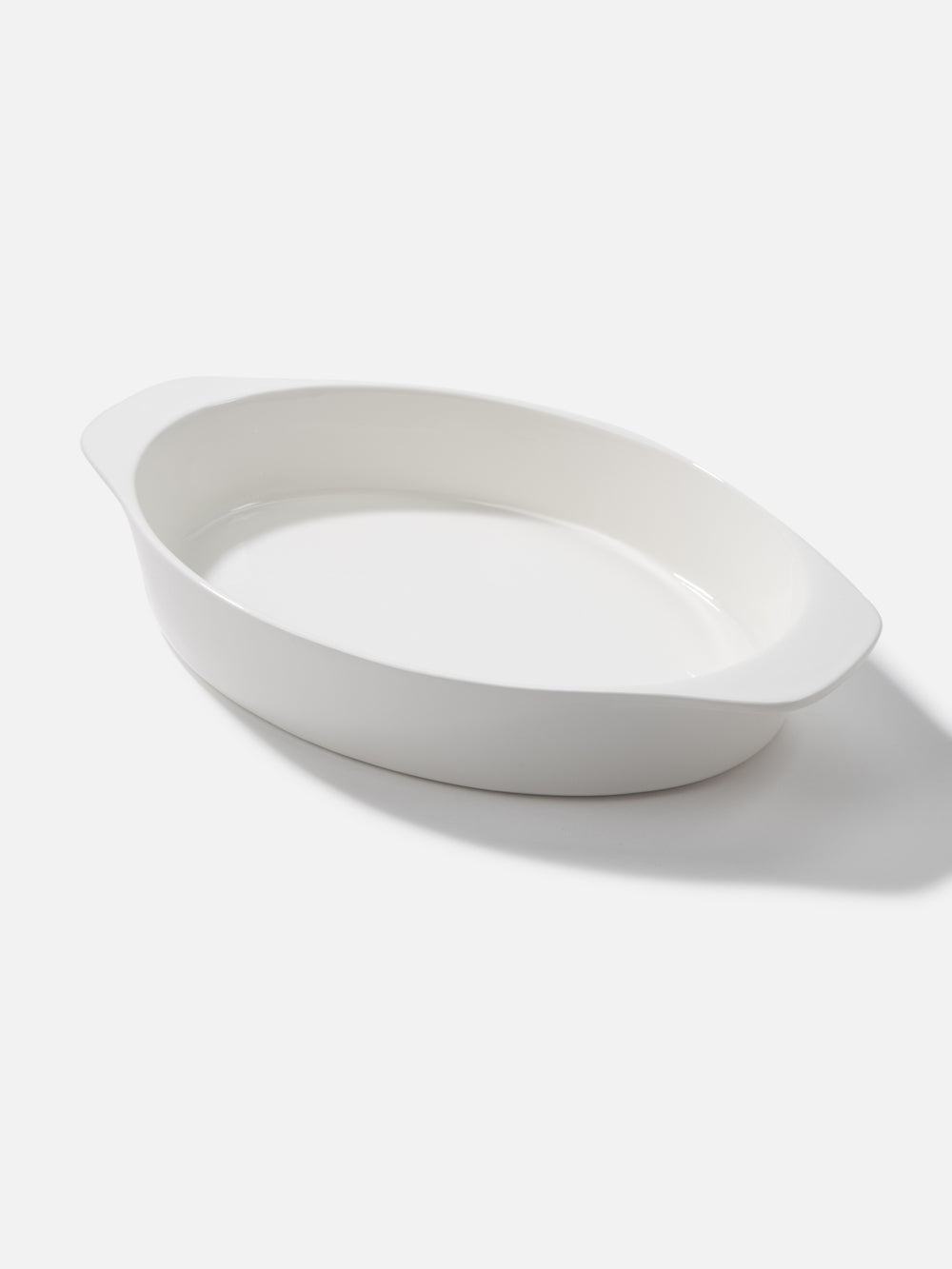 Classic White Oval Oven Dish 15.9X9.4in