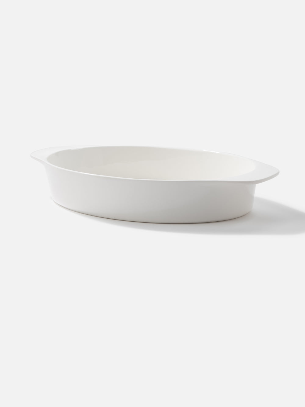 Classic White Oval Oven Dish 15.9X9.4in