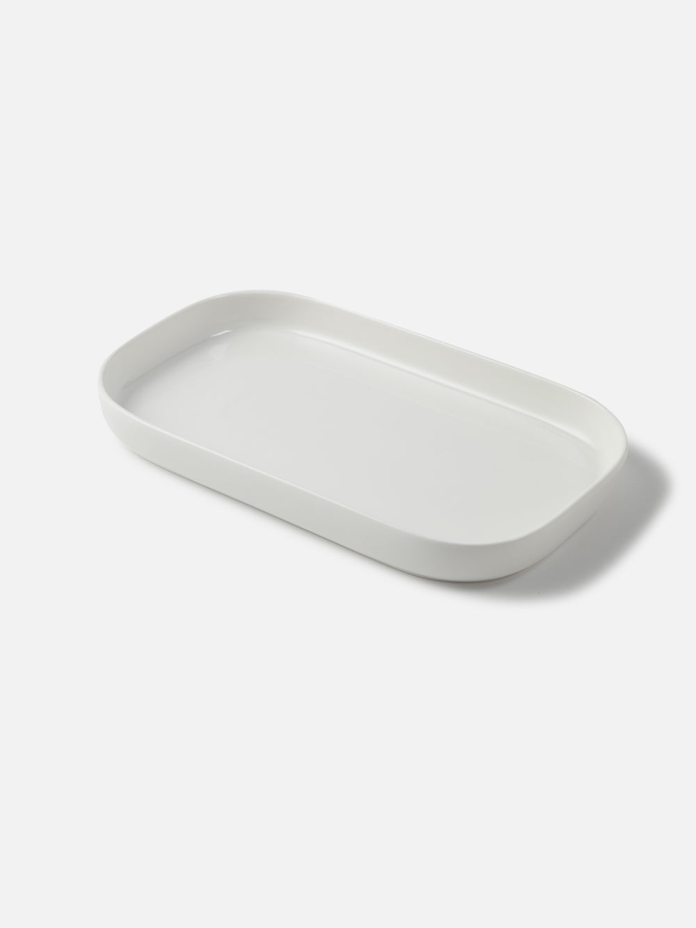 Classic White Rect Plate 11.8X7.3in