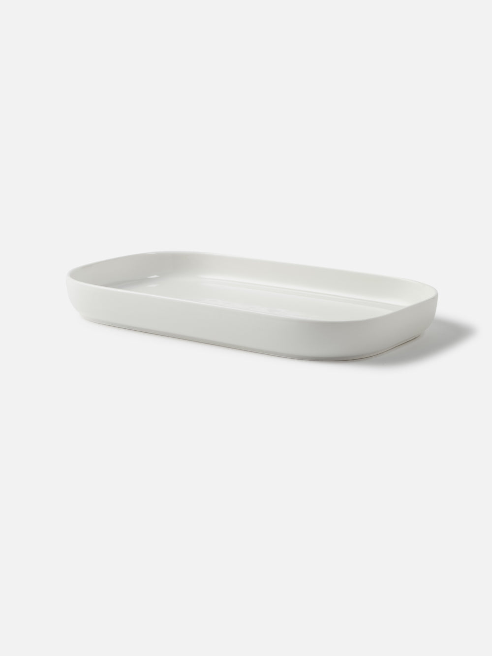 Classic White Rect Plate 11.8X7.3in