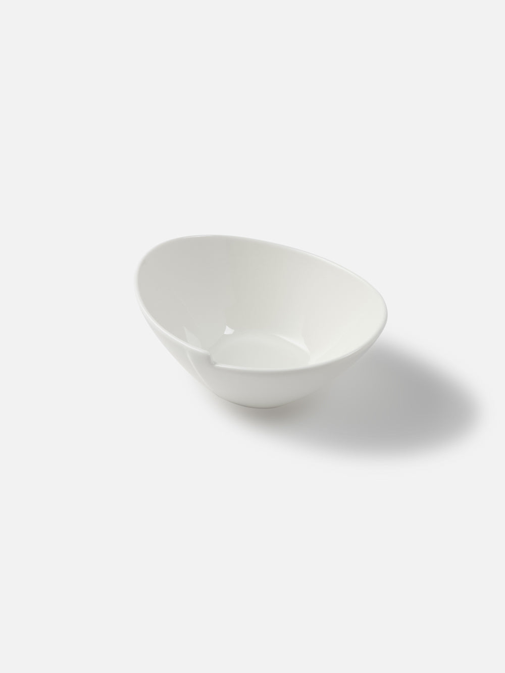 Classic White Oval Bowl  6X4.9in