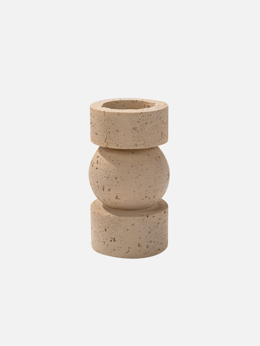 CANDLE STAND MARBLE 2.9X5.7in