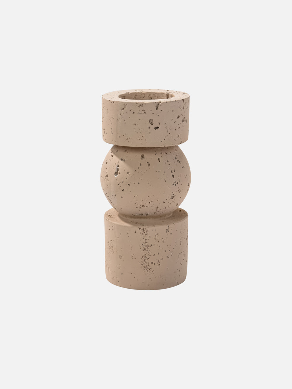 CANDLE STAND MARBLE 3x17.7in