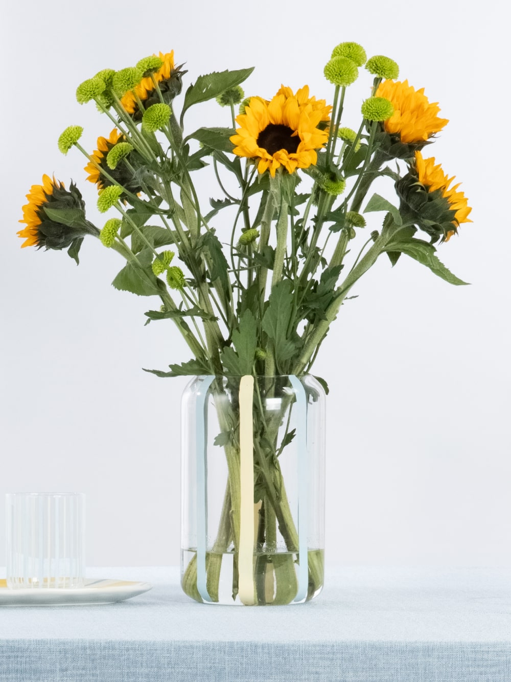 STRIPES GLASS VASE
