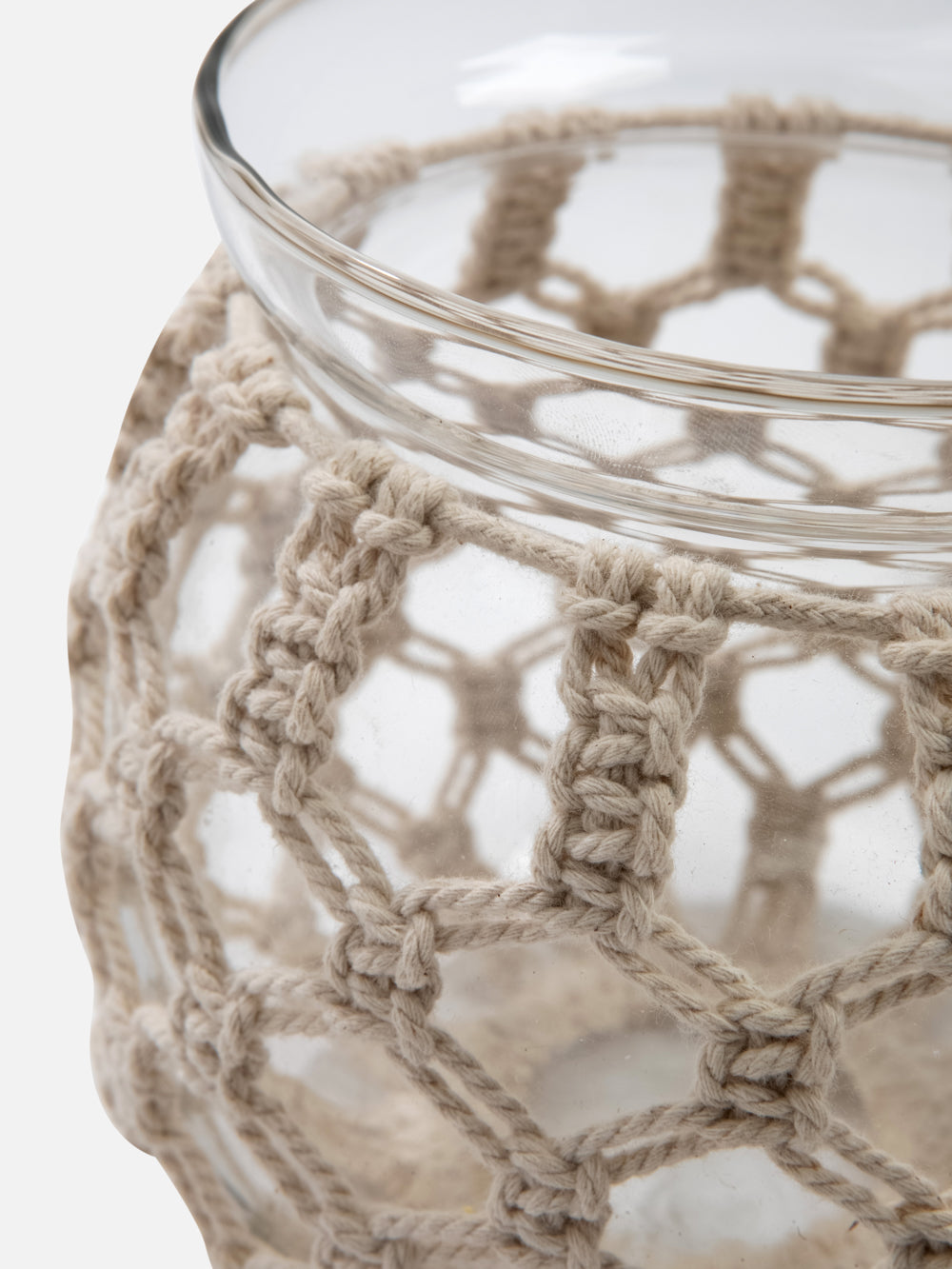 CANDLE HOLDER 6.3X6.3X5.9IN