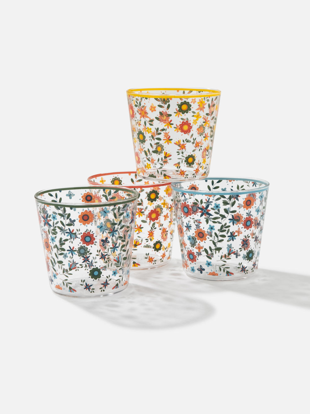 MIRABEL GLASS SET *4 10.1OZ