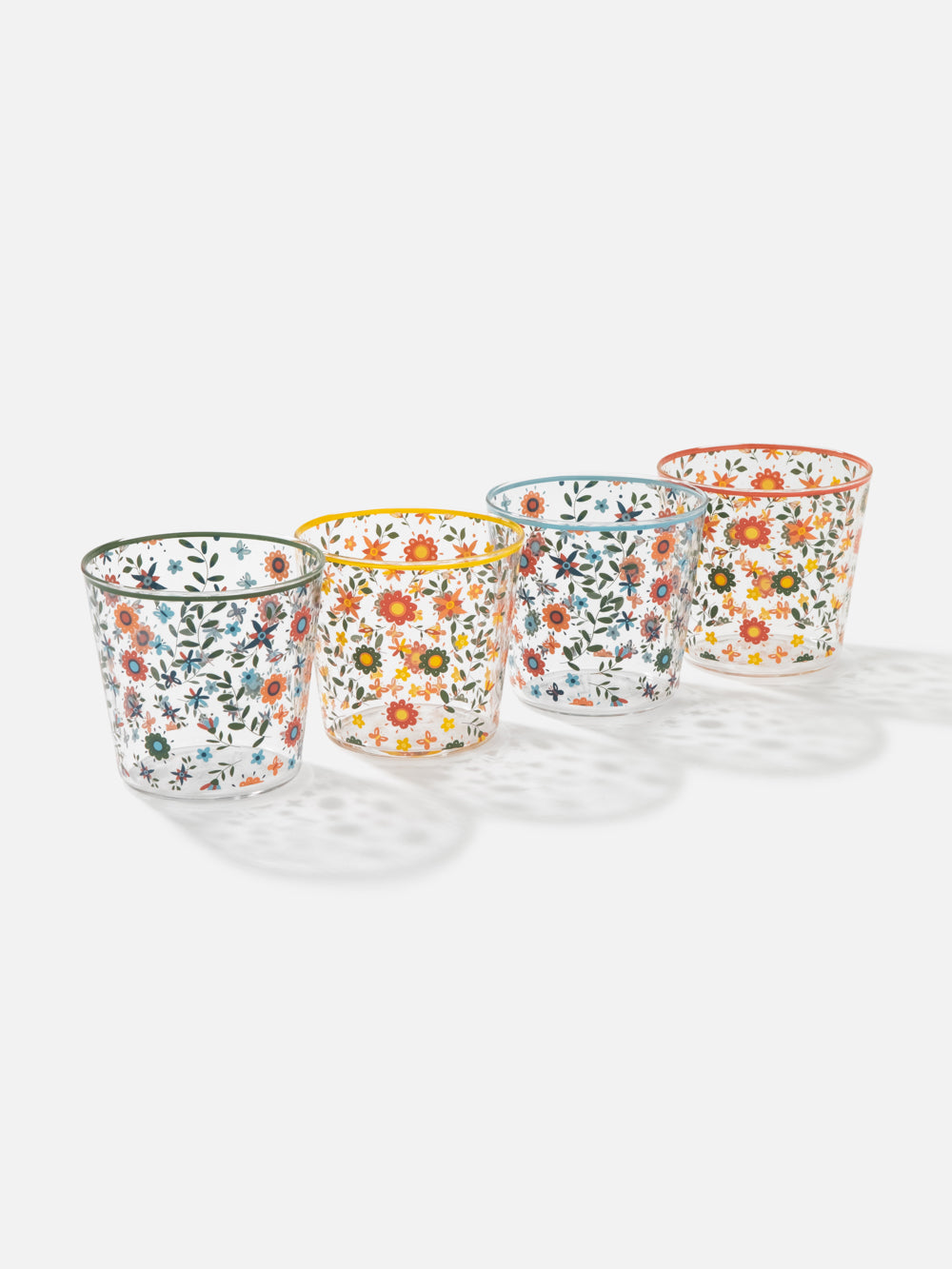 MIRABEL GLASS SET *4 10.1OZ