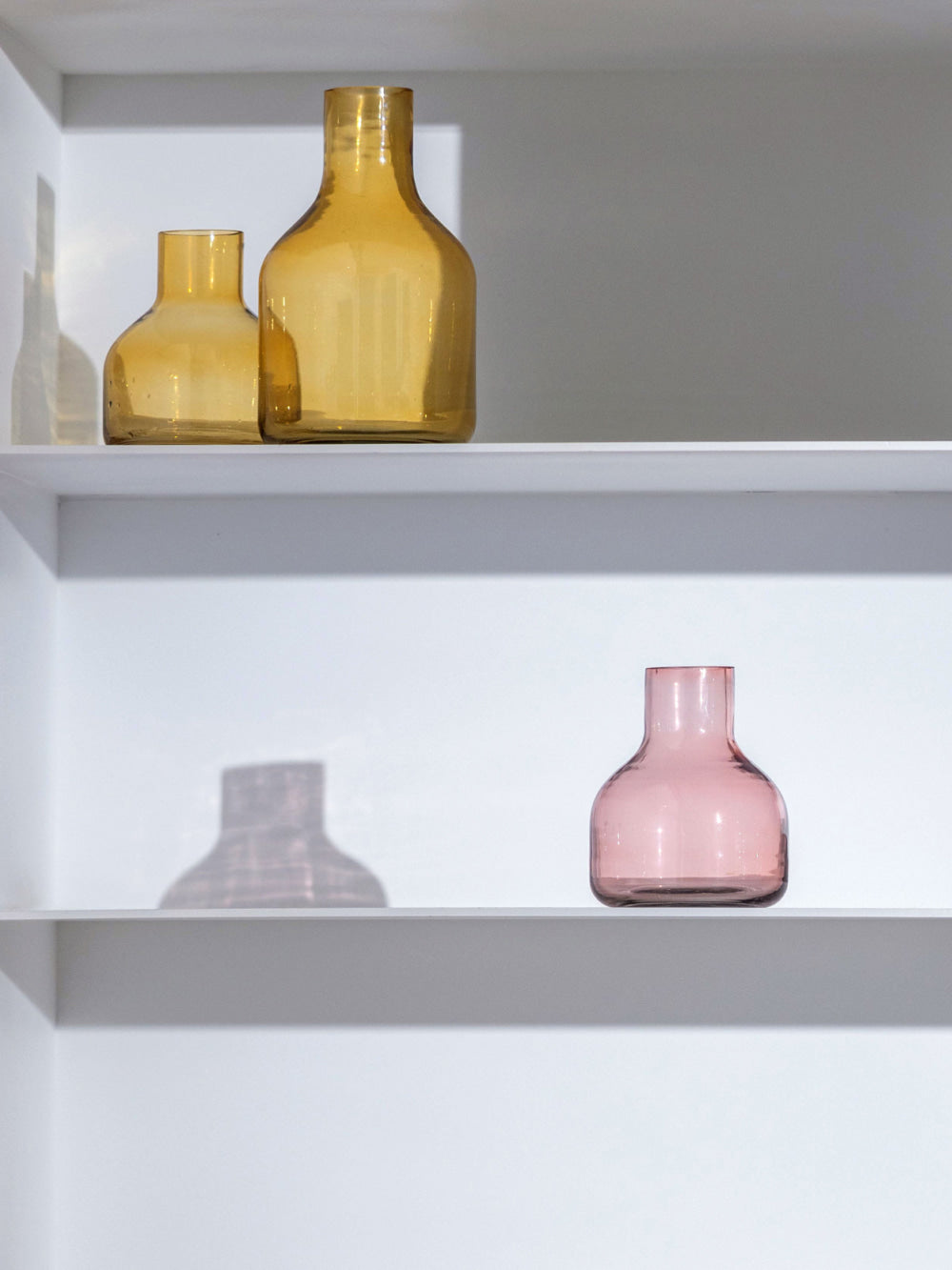 LILIANA GLASS VASE S 4.5*5.5IN
