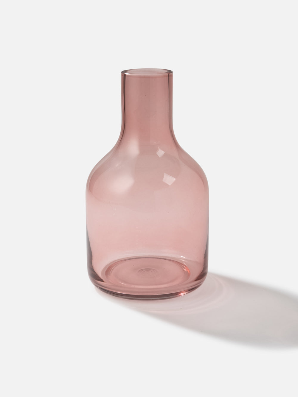 DALIA GLASS VASE L 4.9*8.4IN