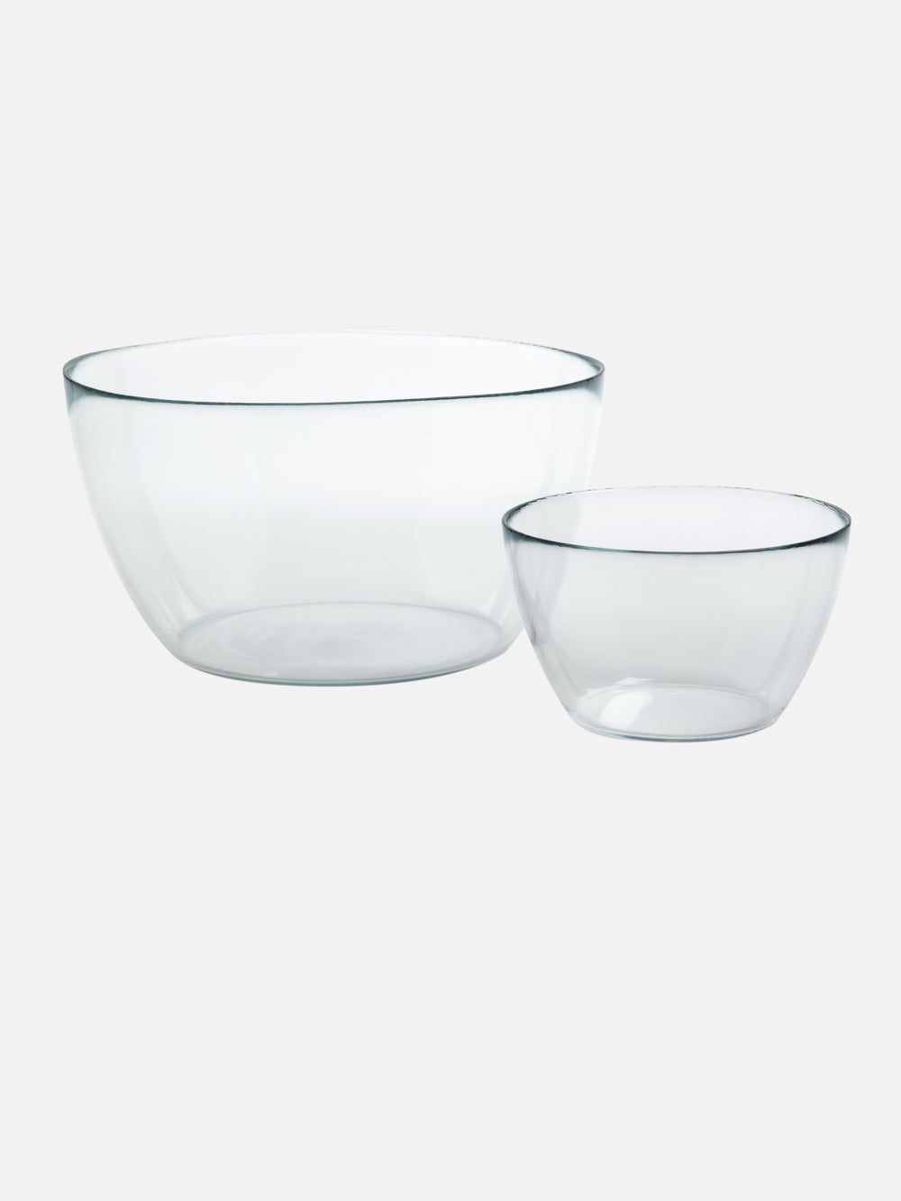TRENDI GLASS BOWL 10.2IN