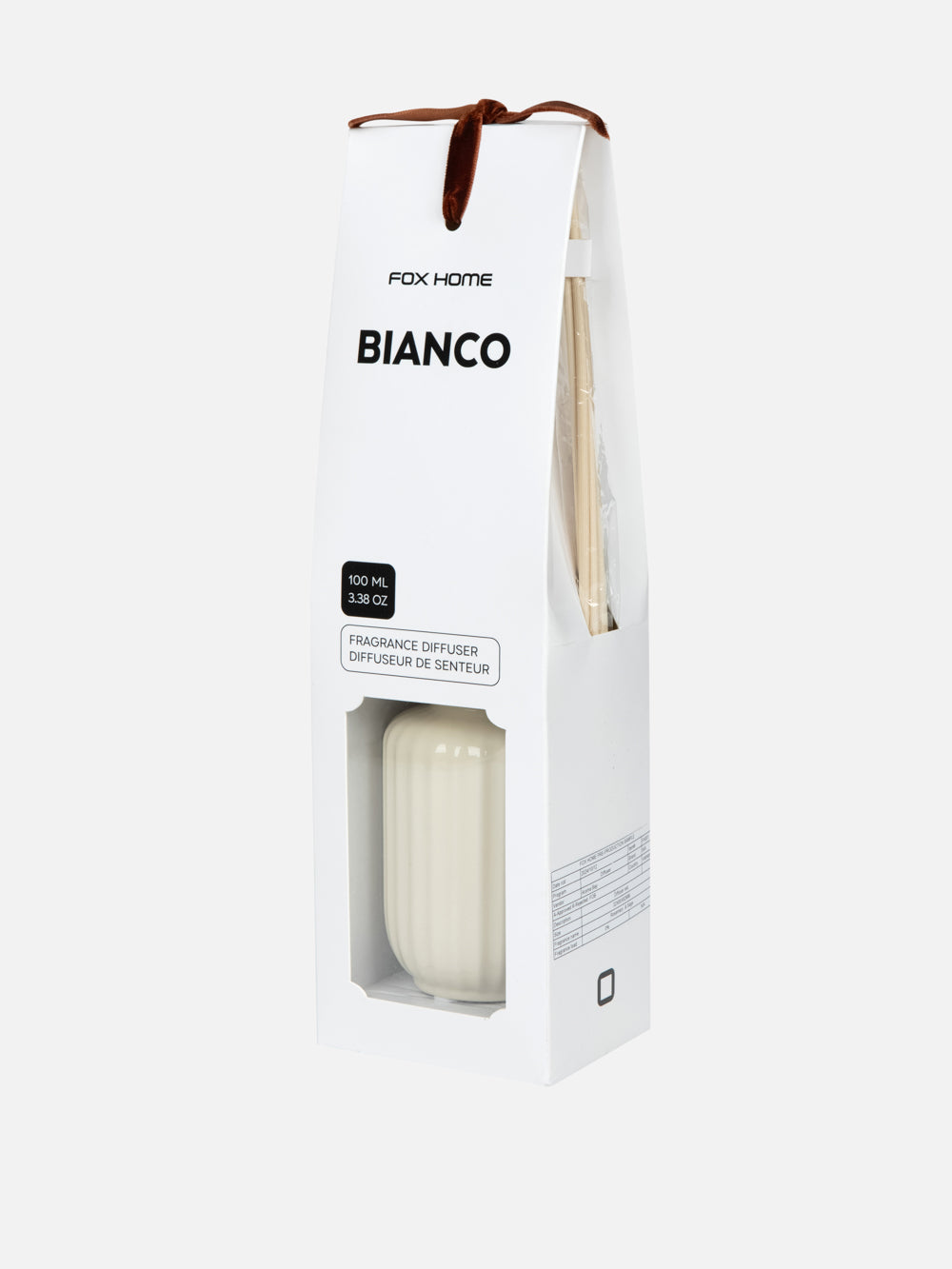 3.38OZ PERFUME DIFFUSER BIANCO