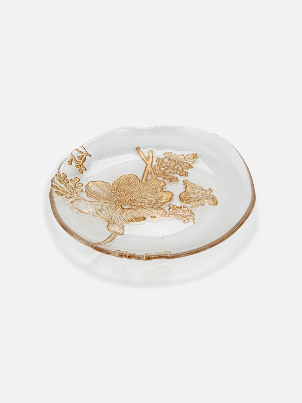 CAKE PLATE GARDEN 6.3in