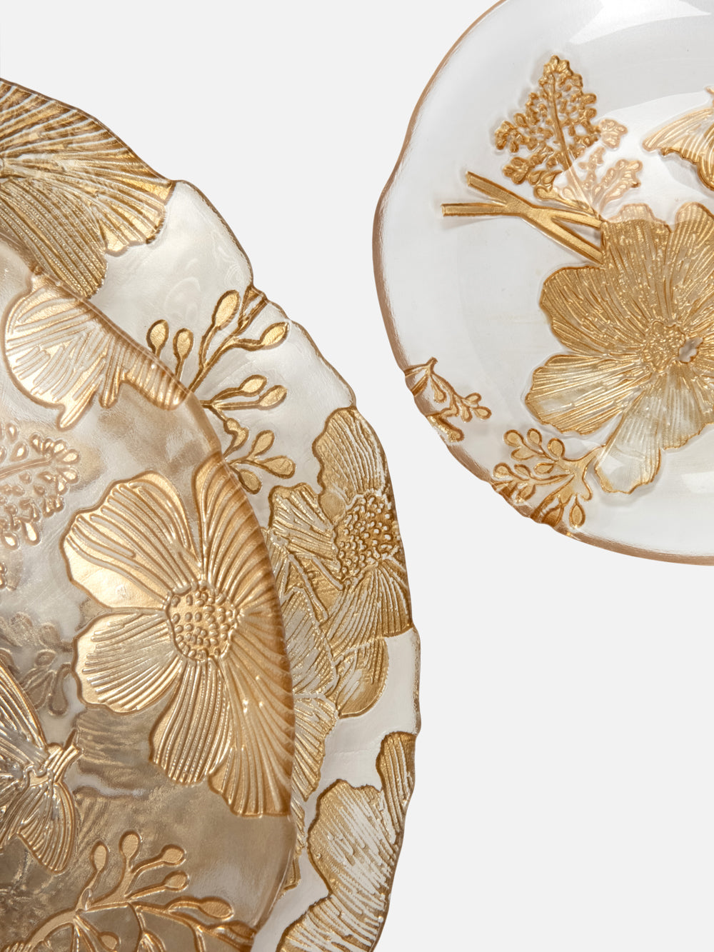 CAKE PLATE GARDEN 6.3in