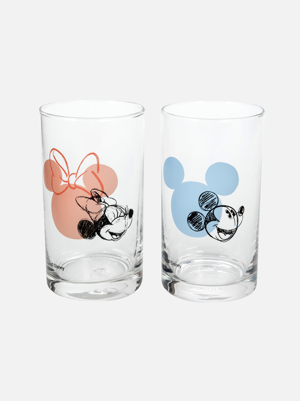 GLASS HAPPY MINNIE 10.6oz