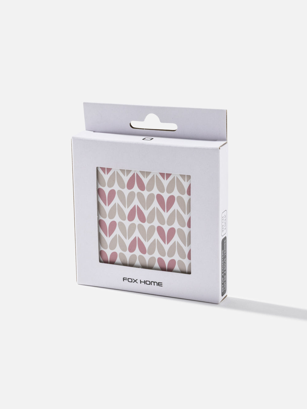 SET OF 4 COASTERS 3.5*3.5IN
