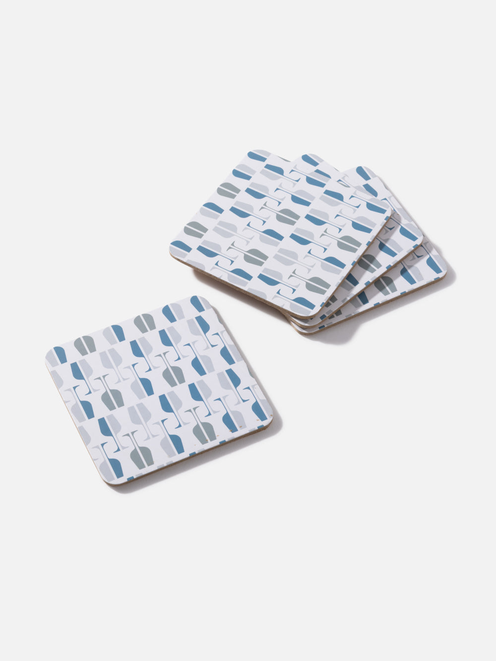 SET OF 4 COASTERS 3.5*3.5IN