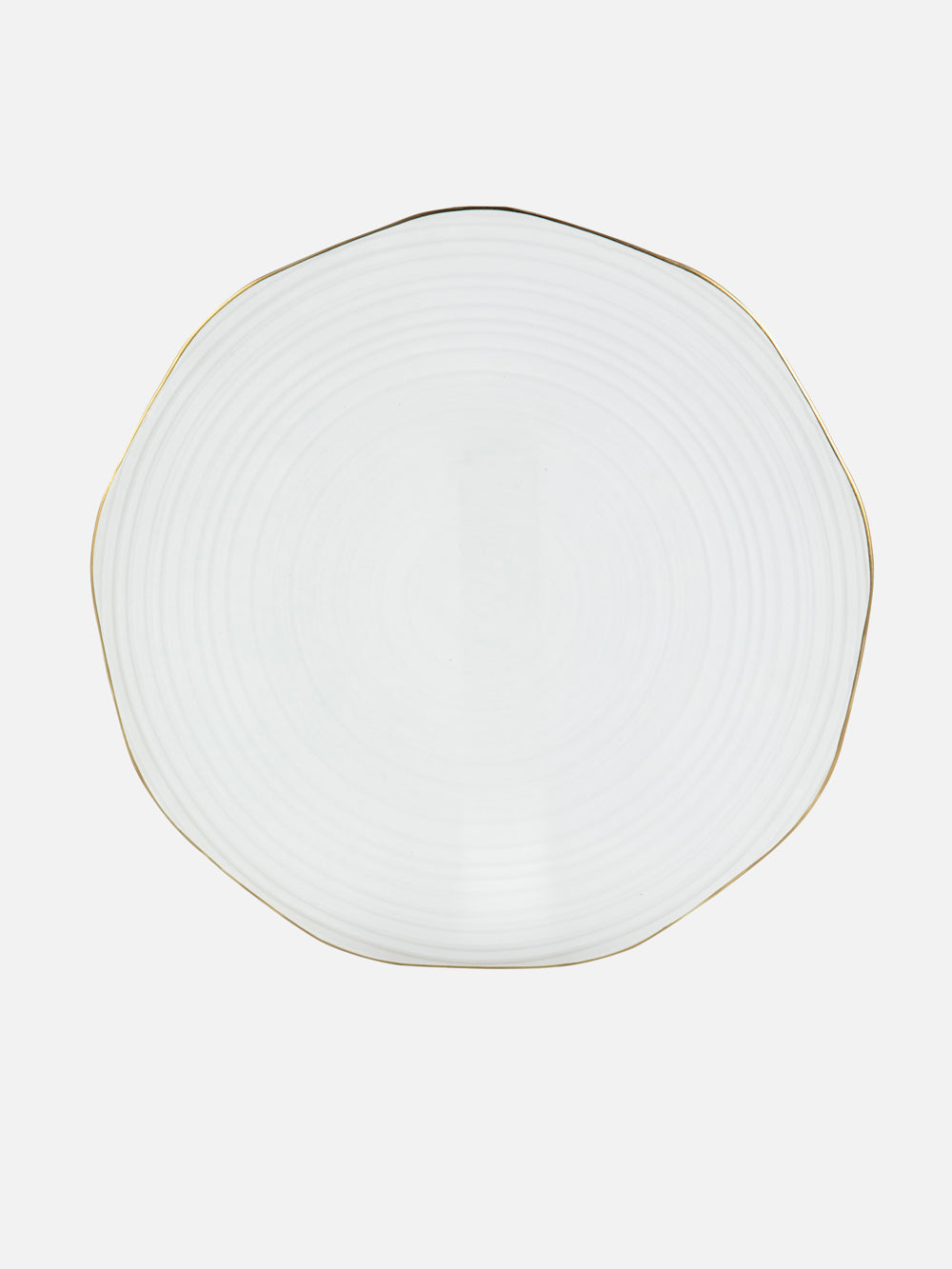 MIST GLASS PLATE 10.6IN