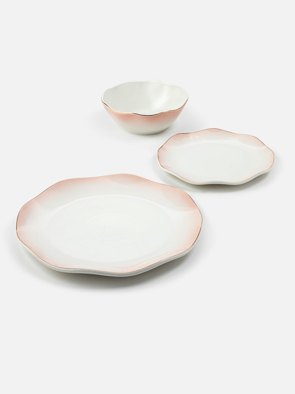 SIDE PLATE OMBRE 7.3in