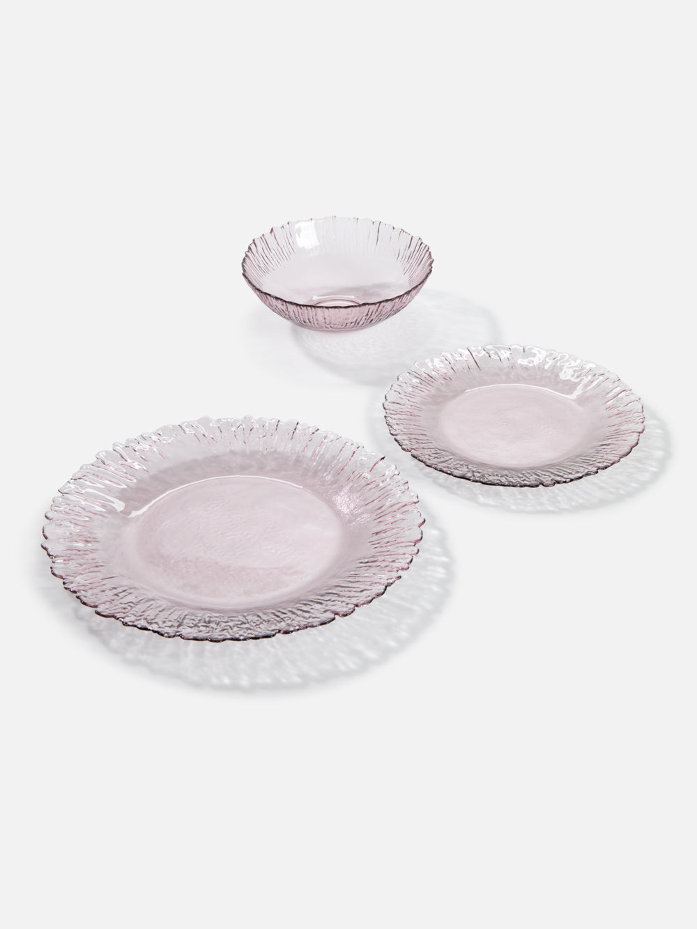 IRIS GLASS PLATE 10.6IN