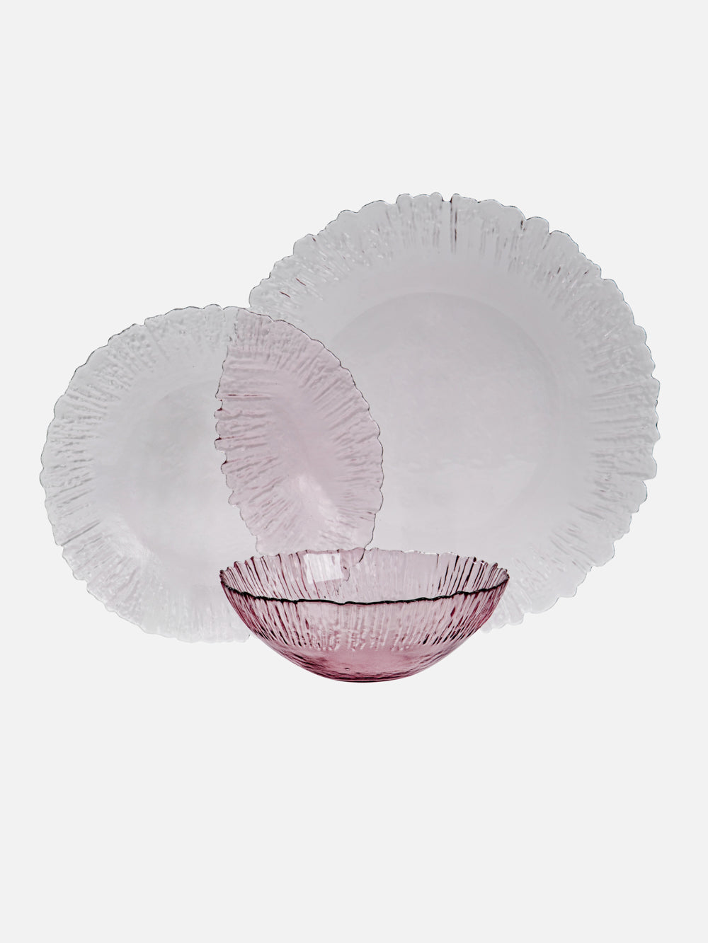 IRIS GLASS PLATE 10.6IN