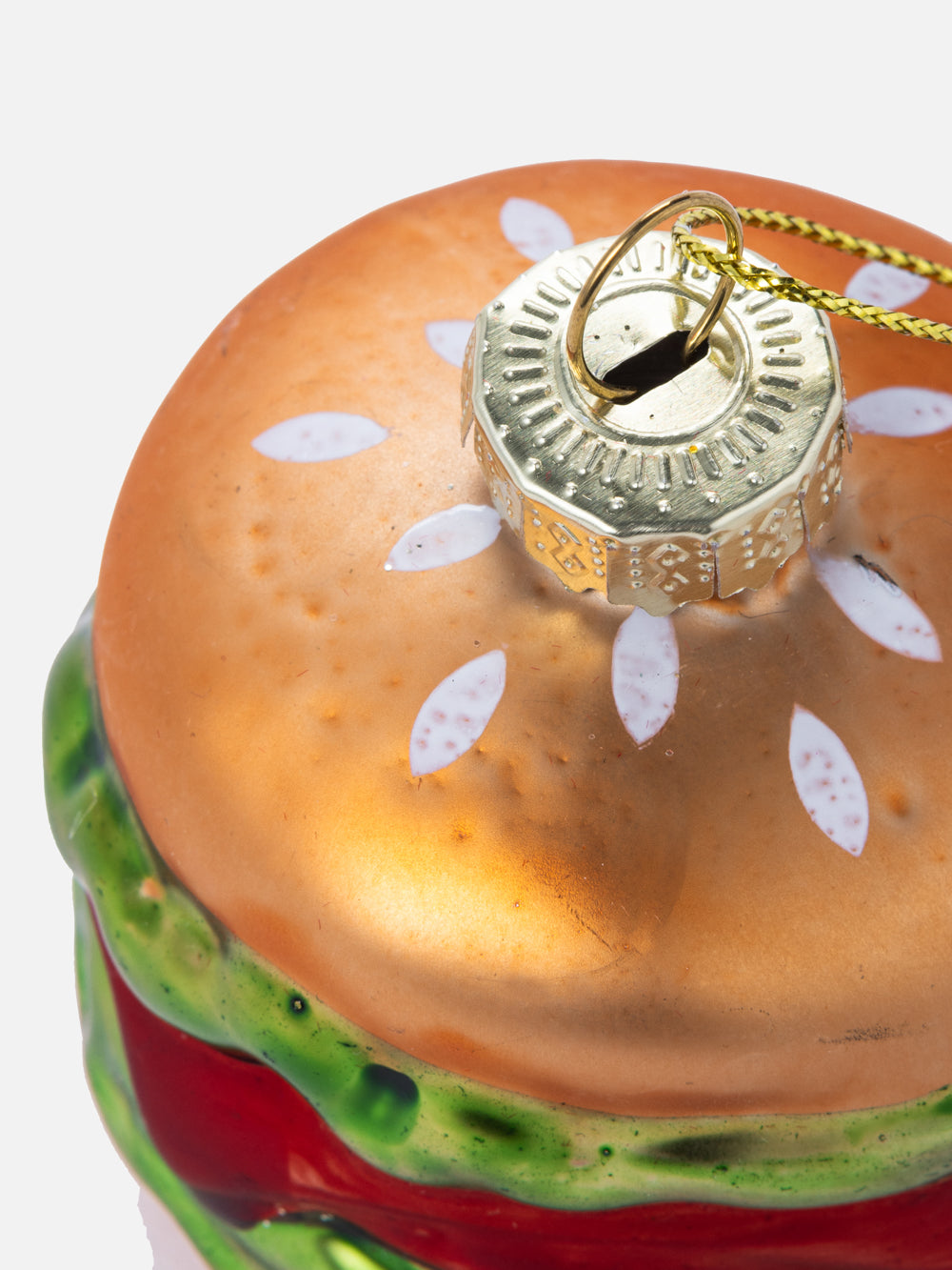 HAMBURGER ORNAMENT 2.5IN