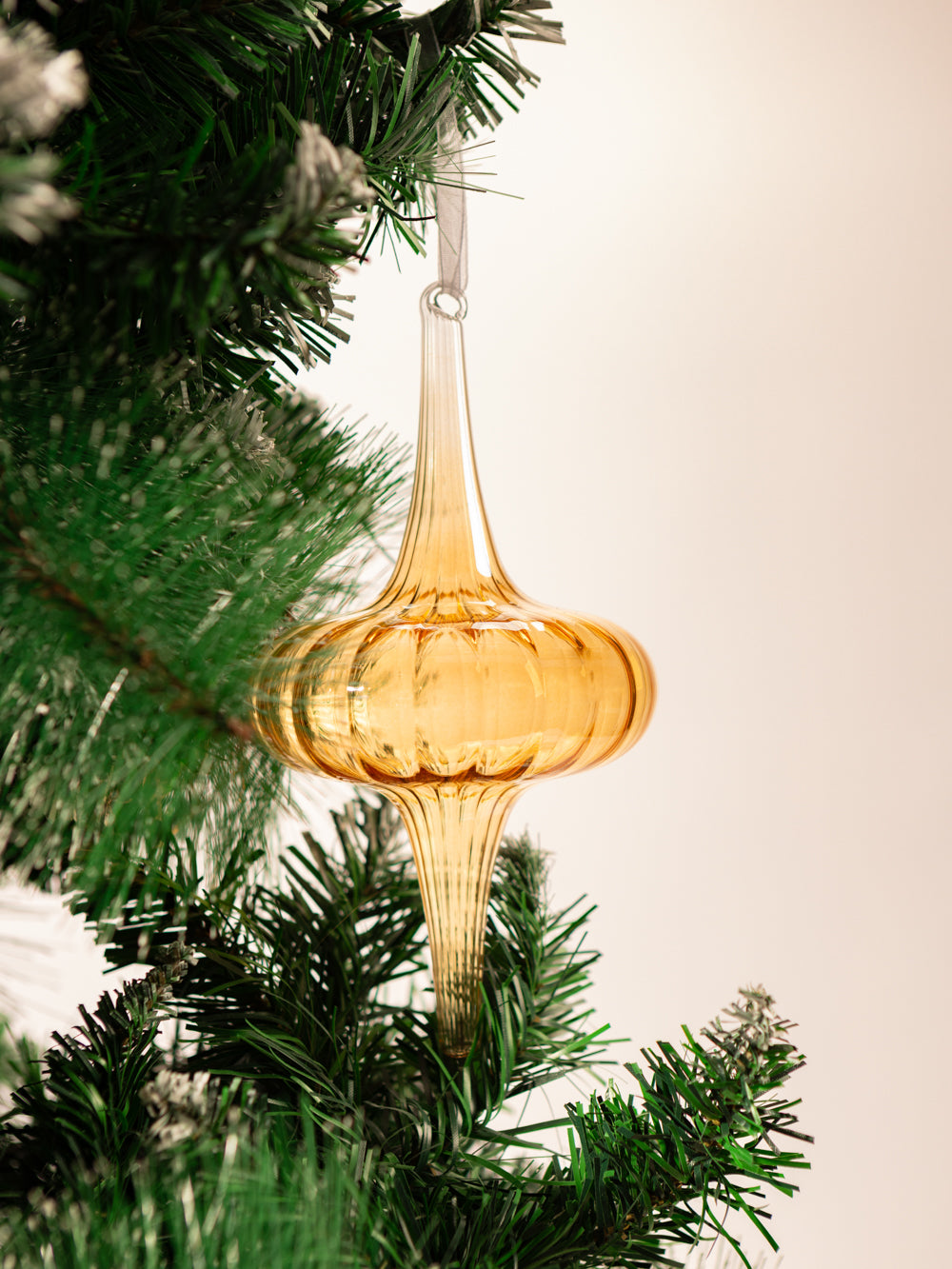 LARGE STALACTITE ORNAMENT 8IN