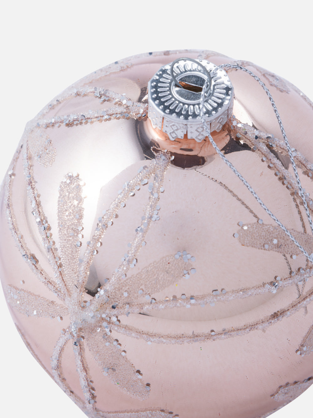 ROSEGOLD ORNAMENT 3.9IN